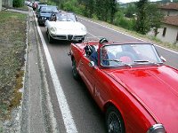 incolonnamento  al ponte di Verzuno